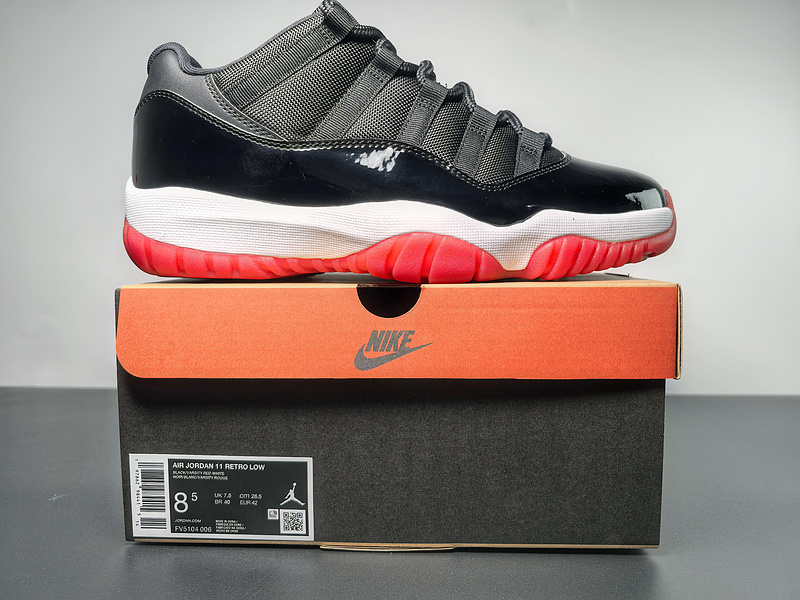 Air Jordan 11 Low “Bred”FV5104-006