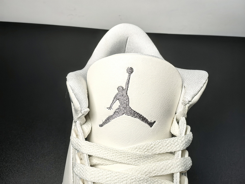 Air Jordan 3 “Sail/Metallic Silver”CK9246-100