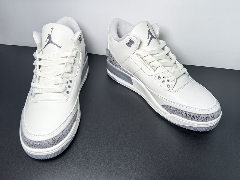Air Jordan 3 “Sail/Metallic Silver”CK9246-100
