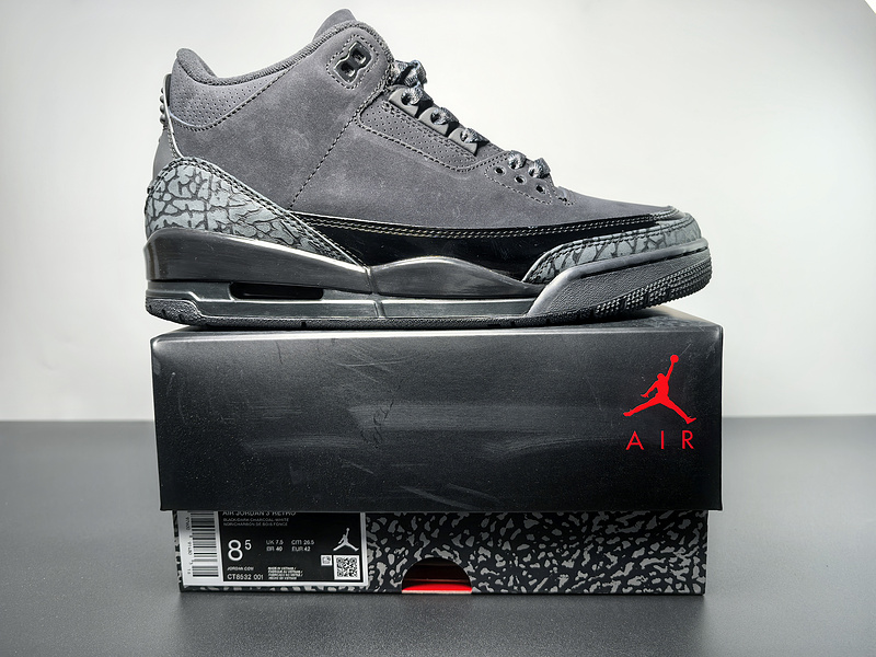 Air Jordan 3 “Black Cat”2025 CT8532-001