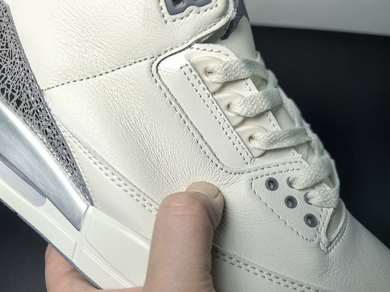 Air Jordan 3 “Sail/Metallic Silver”CK9246-100