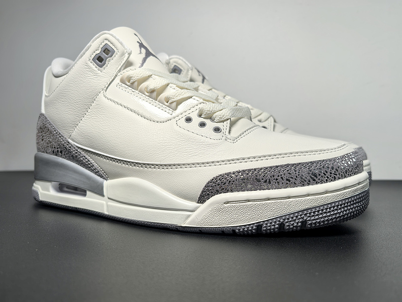 Air Jordan 3 “Sail/Metallic Silver”CK9246-100