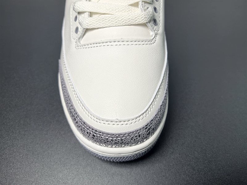 Air Jordan 3 “Sail/Metallic Silver”CK9246-100
