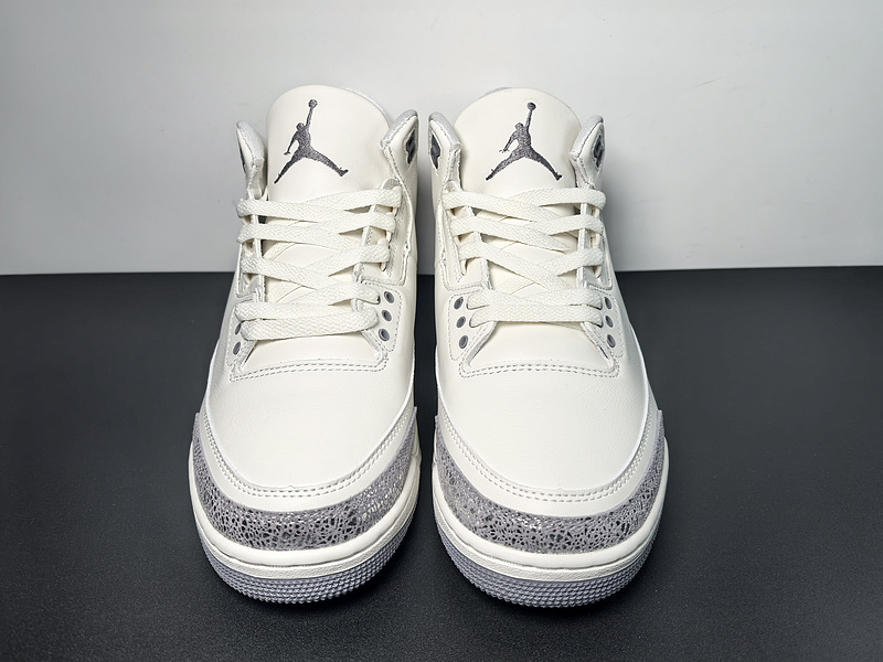 Air Jordan 3 “Sail/Metallic Silver”CK9246-100