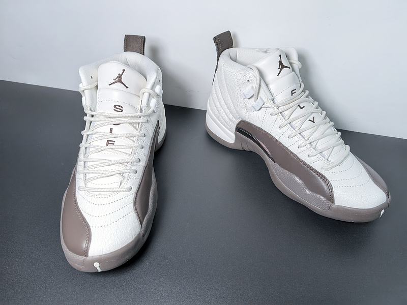 Air Jordan 12 White/Baroque Brown-Sail 3 FZ5026-100