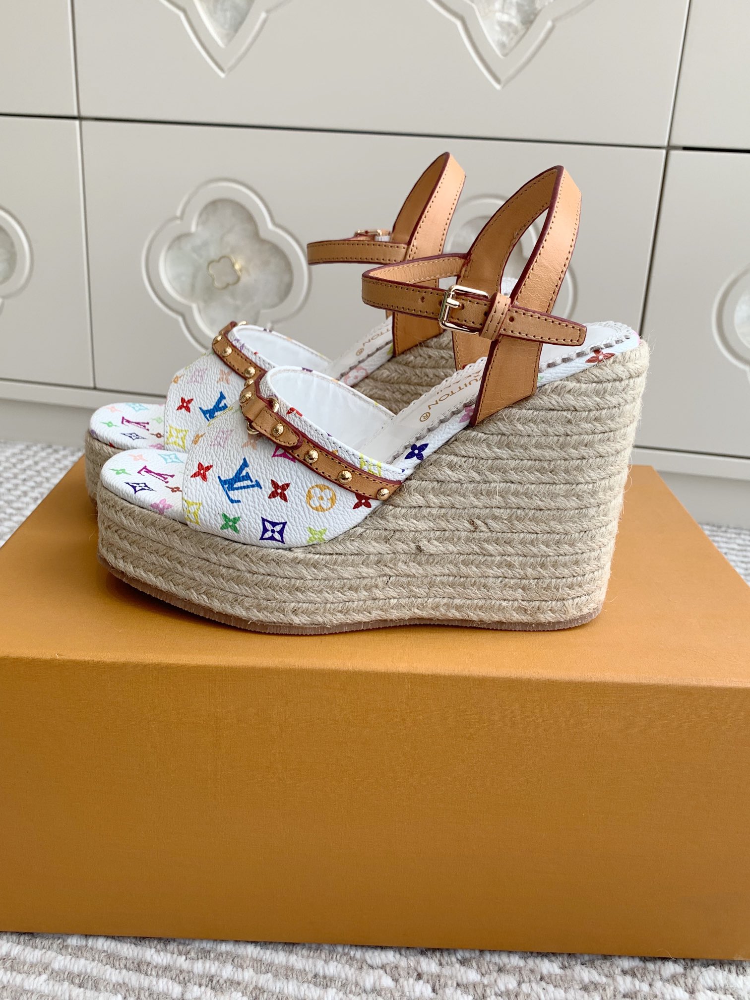 Louis Vuitton 2025SS Sandals-11.5CM(EU35-41)