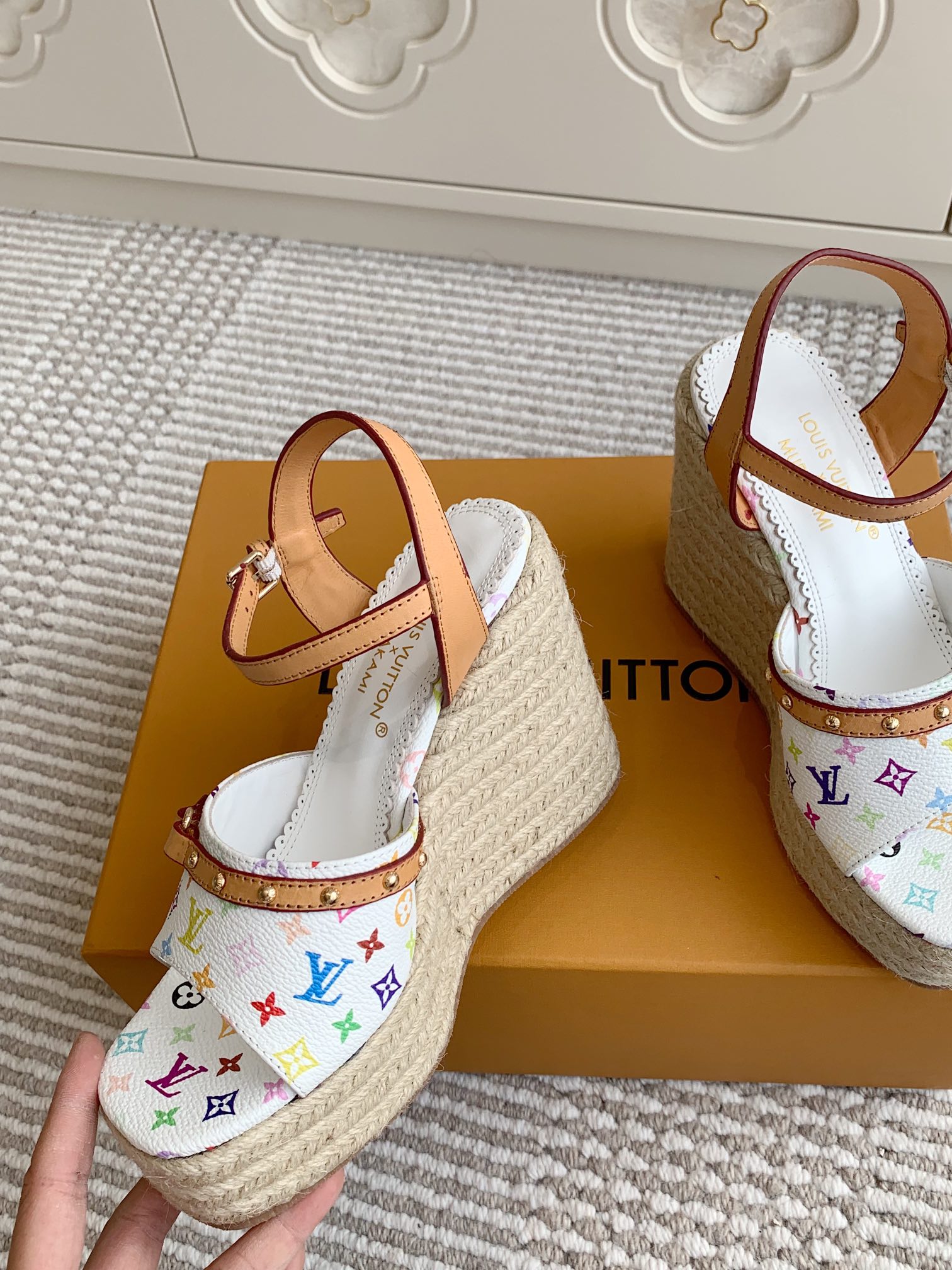 Louis Vuitton 2025SS Sandals-11.5CM(EU35-41)