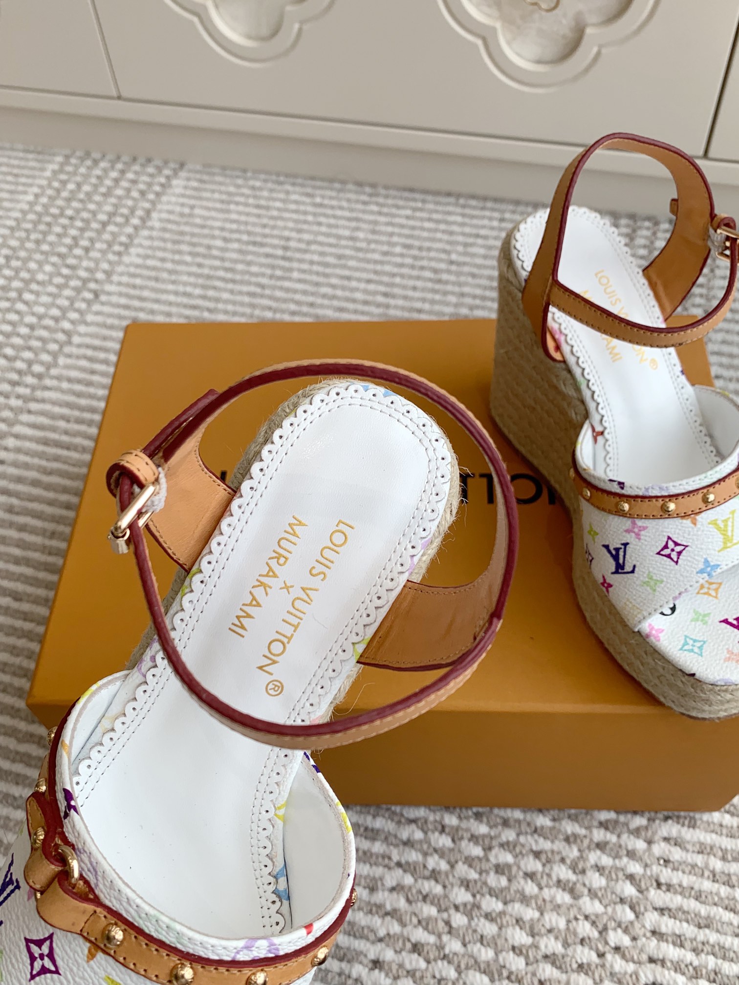 Louis Vuitton 2025SS Sandals-11.5CM(EU35-41)