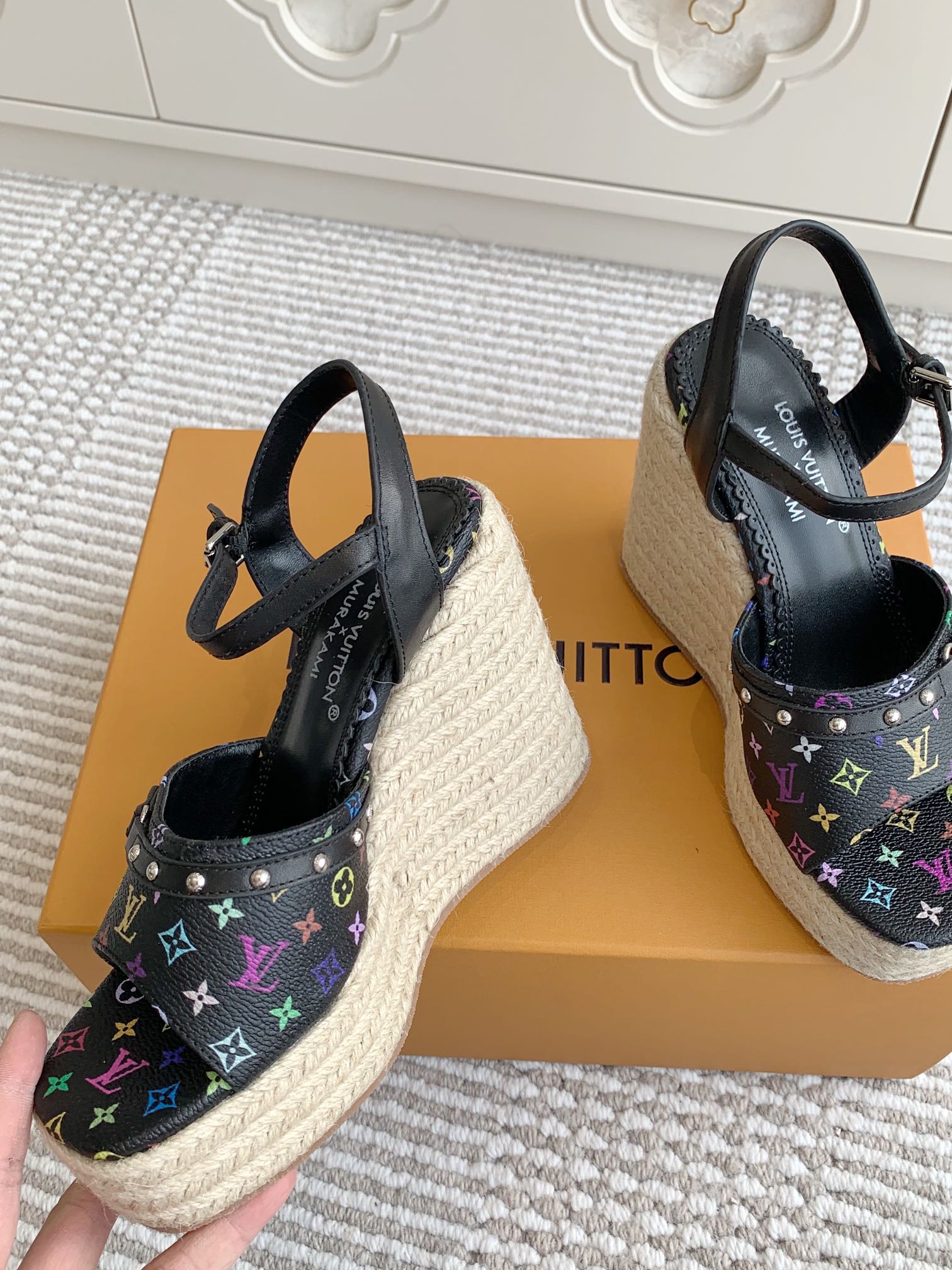 Louis Vuitton 2025SS Sandals-11.5CM(EU35-41)