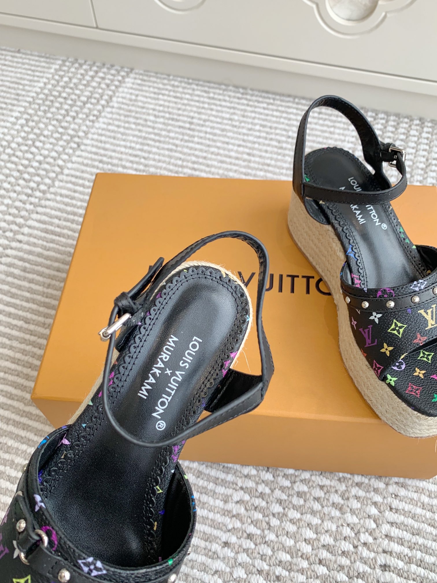 Louis Vuitton 2025SS Sandals-8CM(EU35-41)