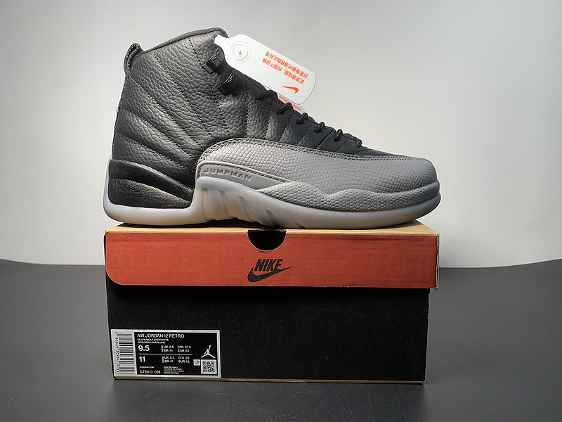 Air Jordan 12 ”Black Wolf Grey CT8013-019