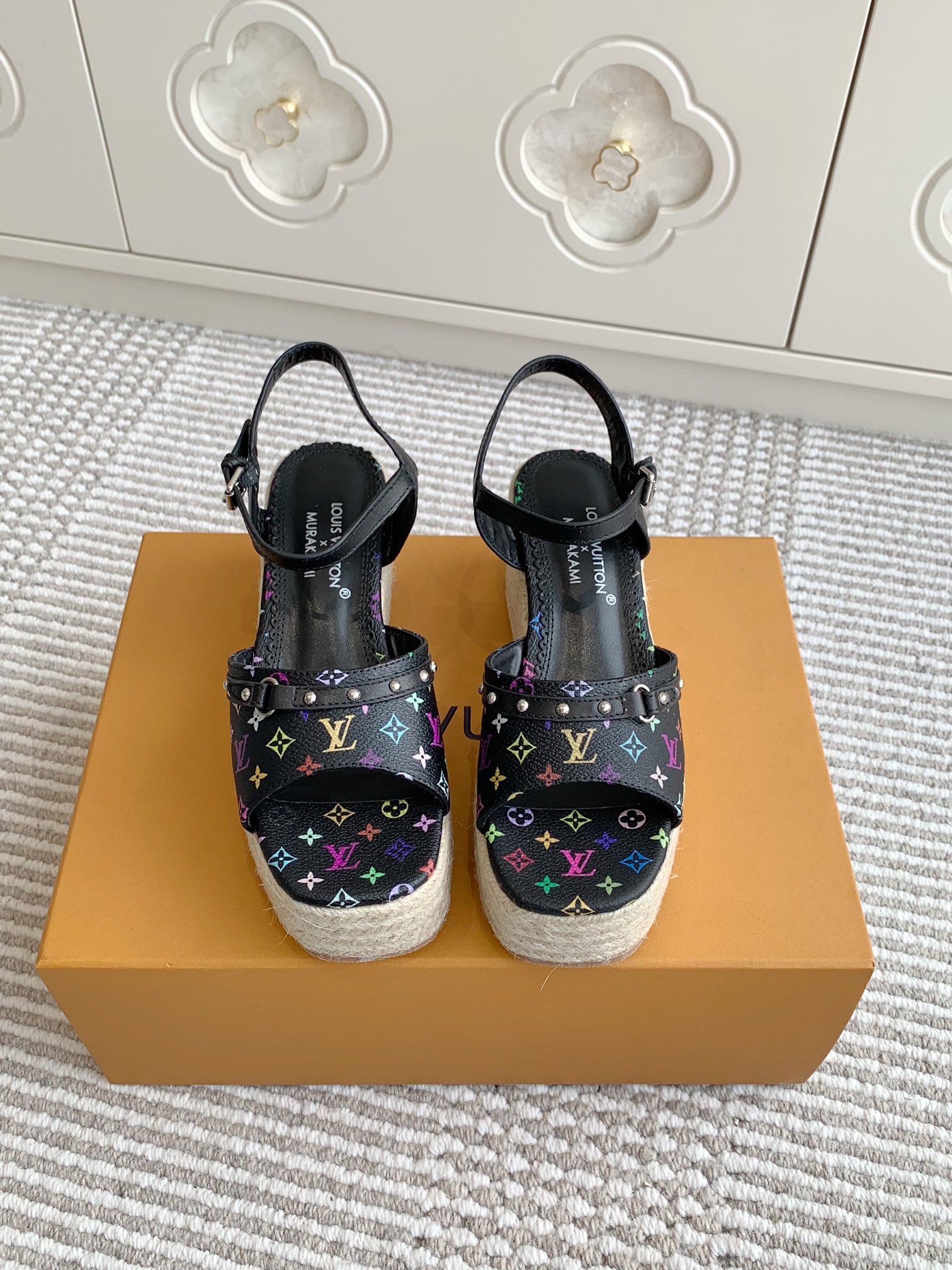 Louis Vuitton 2025SS Sandals-8CM(EU35-41)