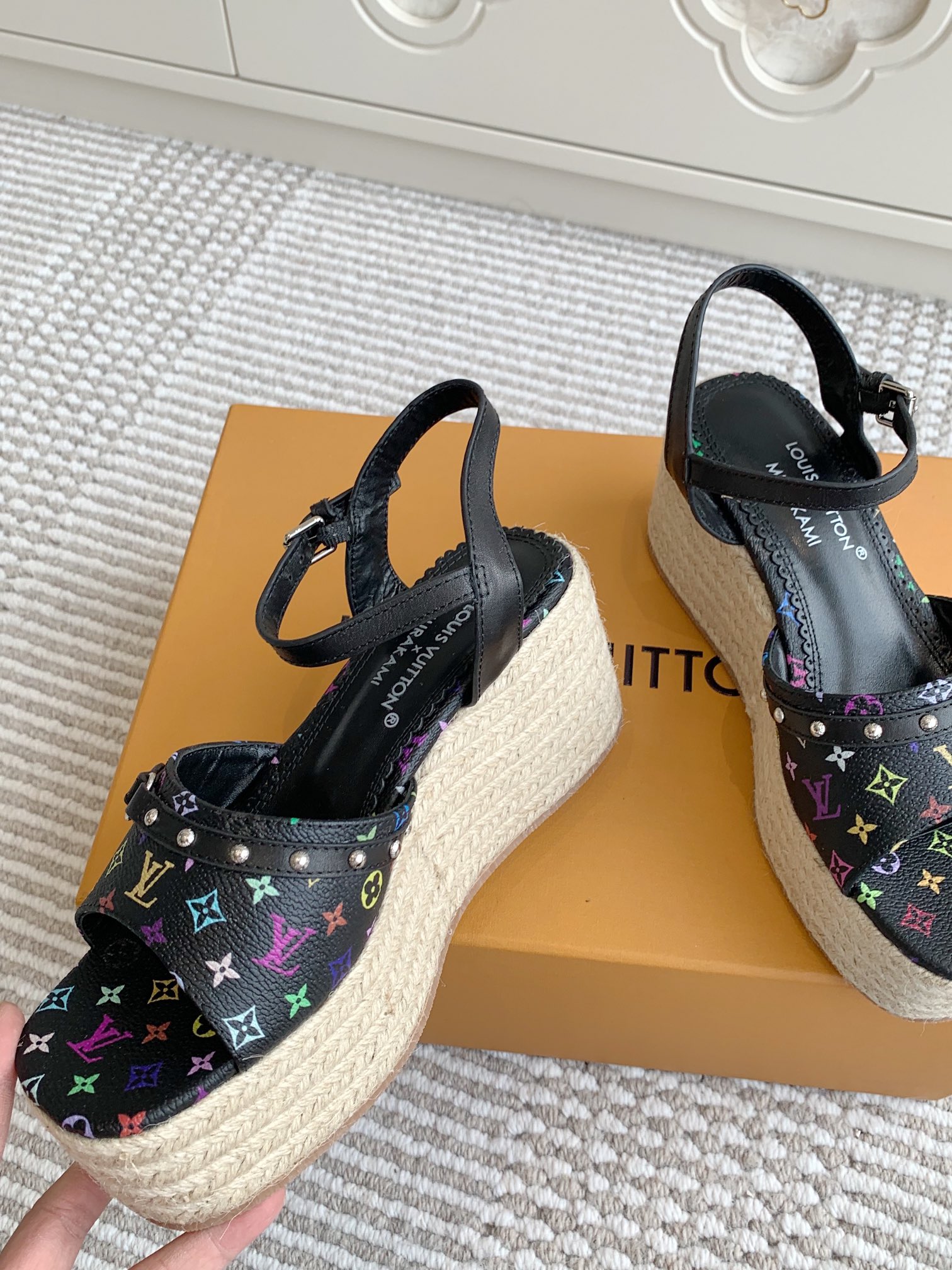 Louis Vuitton 2025SS Sandals-8CM(EU35-41)