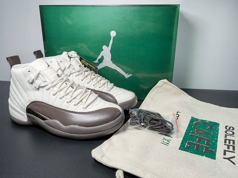 Air Jordan 12 White/Baroque Brown-Sail 3 FZ5026-100