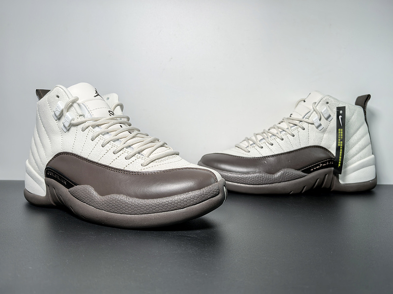 Air Jordan 12 White/Baroque Brown-Sail 3 FZ5026-100