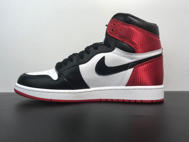 Air Jordan AJ1 Satin WMNS“Black Toe”CD0461-016