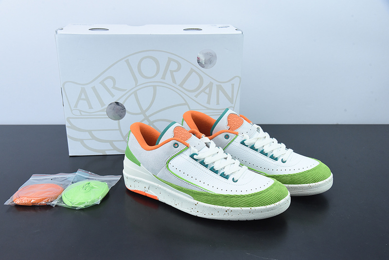 TITAN x Jordan 2 Low Sail/Safety Orange-Chlorophyll DV6206-183