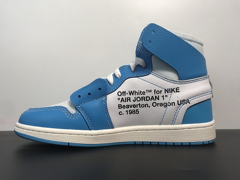 Off-White Jordan 1 High Powder Blue AQ0818-148