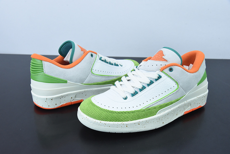 TITAN x Jordan 2 Low Sail/Safety Orange-Chlorophyll DV6206-183