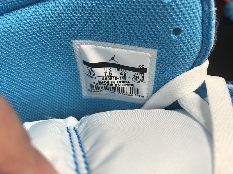Off-White Jordan 1 High Powder Blue AQ0818-148