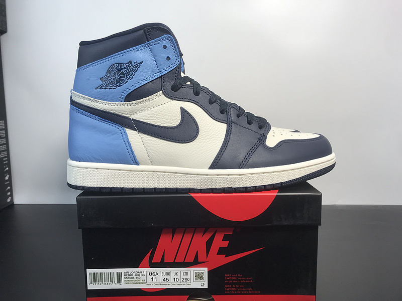 Jordan 1 High Obsidian UNC 555088-140