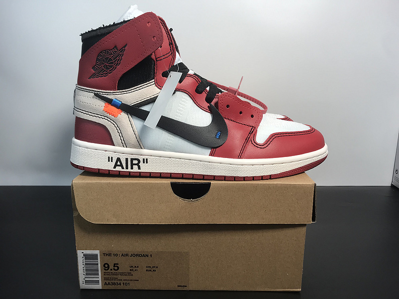 OFF-WHITE x Air Jordan 1 “Chicago”AA3834-101