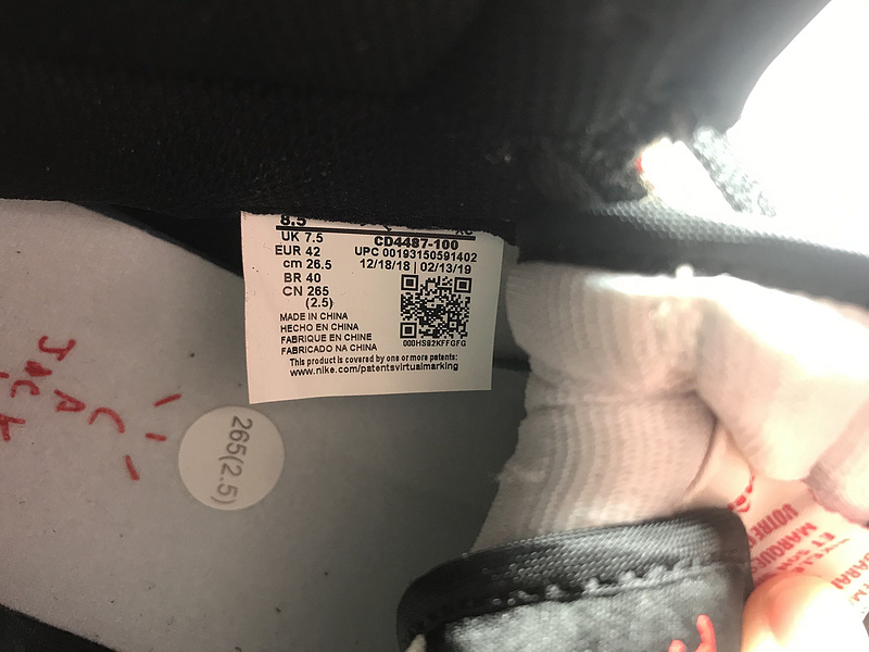 Travis Scott x Air Jordan 1 CD4487-100