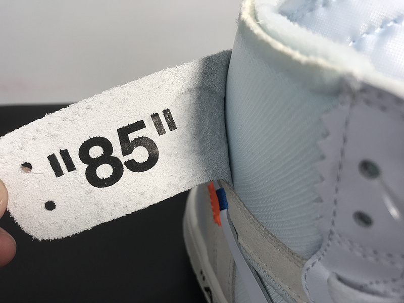 OFF-WHITE Jordan 1 High WHITE/WHITE AQ0818-100