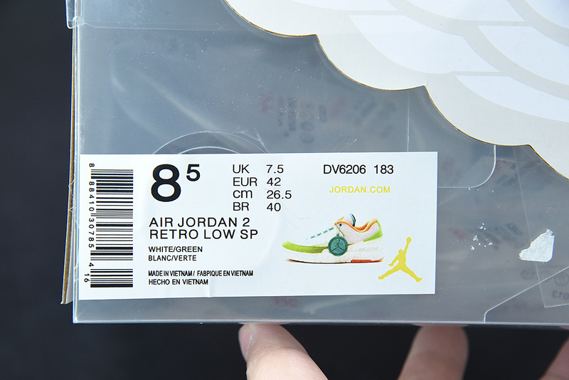 TITAN x Jordan 2 Low Sail/Safety Orange-Chlorophyll DV6206-183