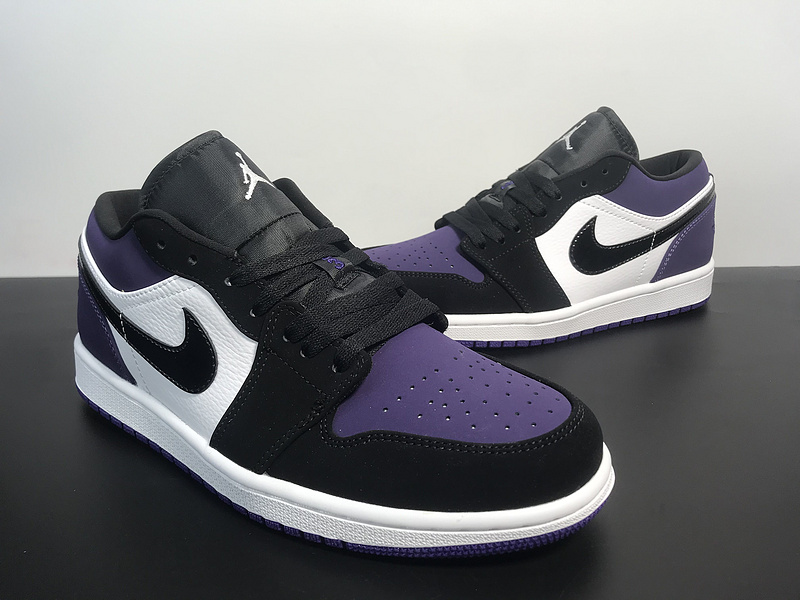 Jordan 1 Low Court Purple 553558-125
