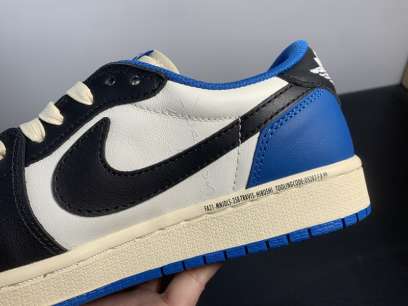 Travis Scott x Fragment x Air Jordan 1 High OG SP “Military Blue”CQ3227-105