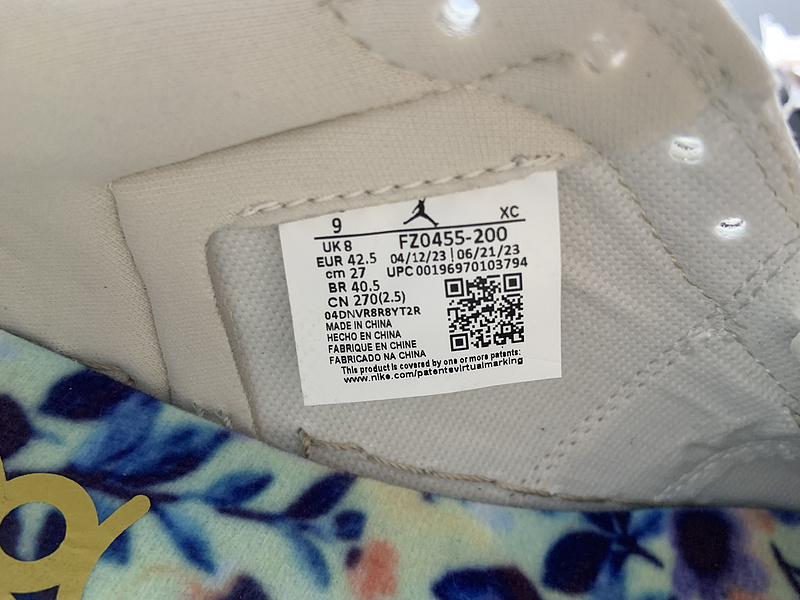 Chris Paul x Air Jordan 1 Low OG ”Give Them Flowers FZ0455-200