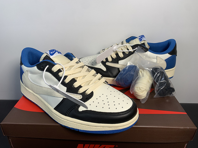 Travis Scott x Fragment x Air Jordan 1 High OG SP “Military Blue”CQ3227-105
