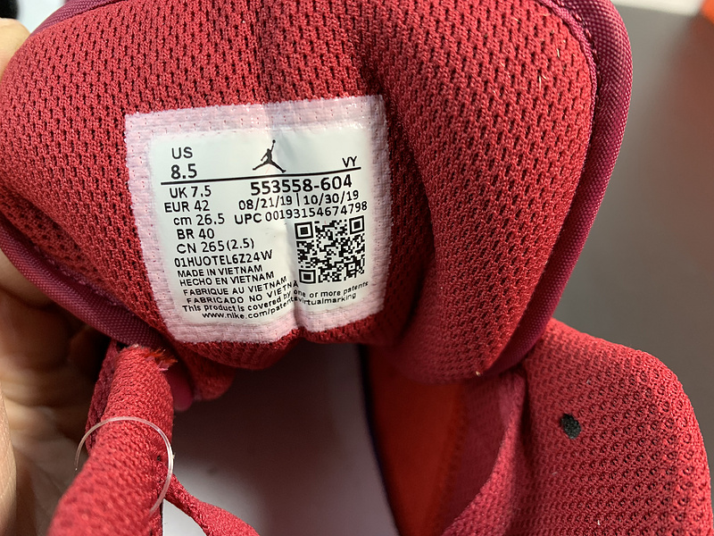 Air Jordan 1 Low “Noble Red 553558-604