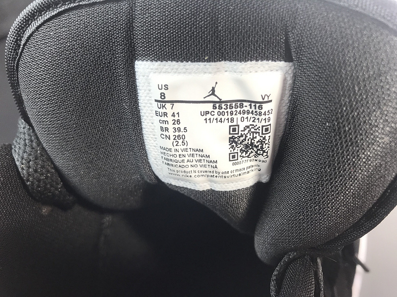 Nike Air Jordan 1 Low Black Toe 553558-116