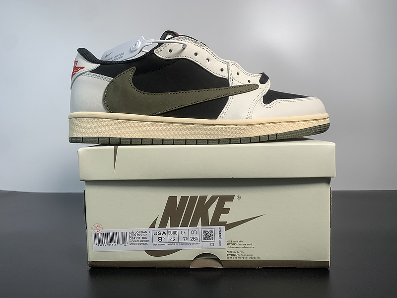 Travis Scott x AJ 1 Low OG “Olive”DZ4137-106