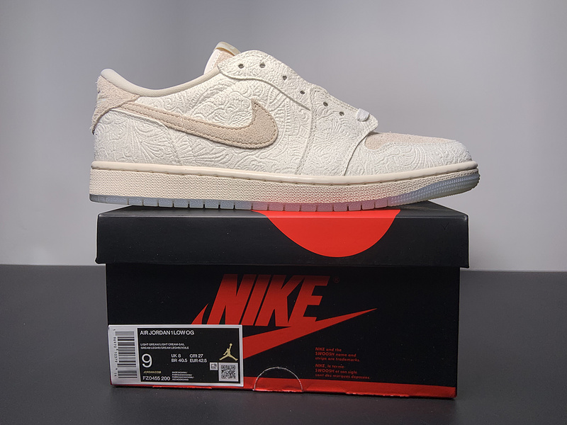 Chris Paul x Air Jordan 1 Low OG ”Give Them Flowers FZ0455-200