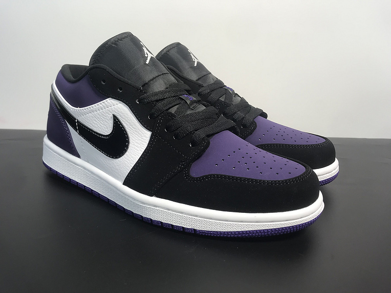 Jordan 1 Low Court Purple 553558-125
