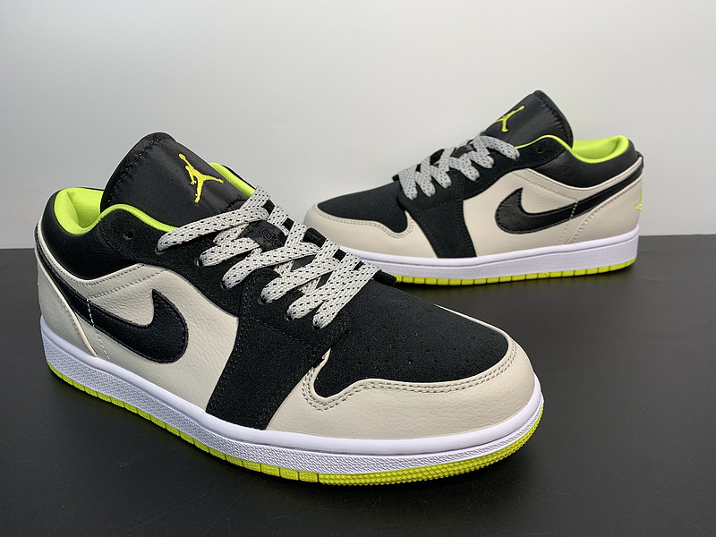Air Jordan 1 Low 'Venom Green' 553558-009