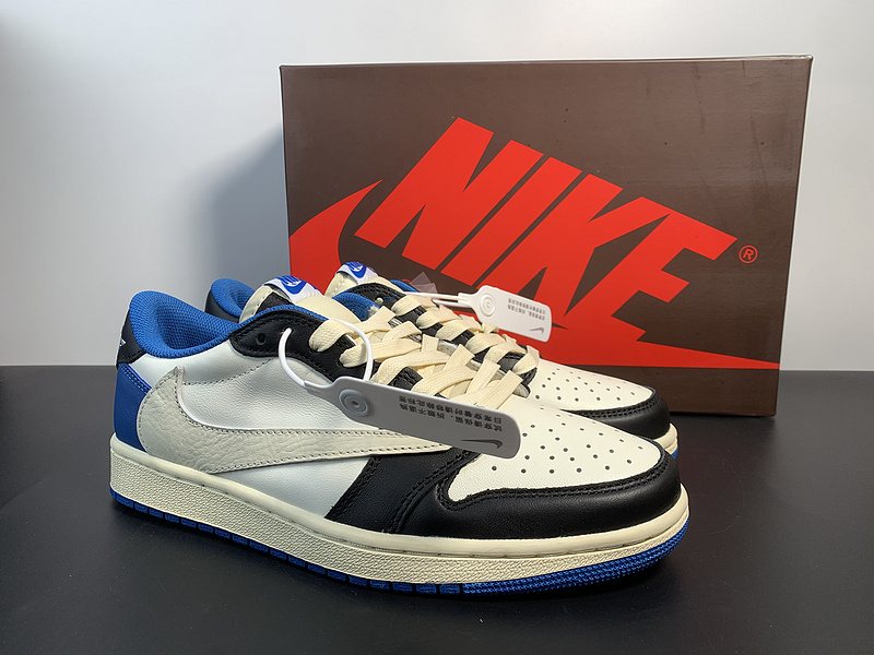 Travis Scott x Fragment x Air Jordan 1 High OG SP “Military Blue”CQ3227-105