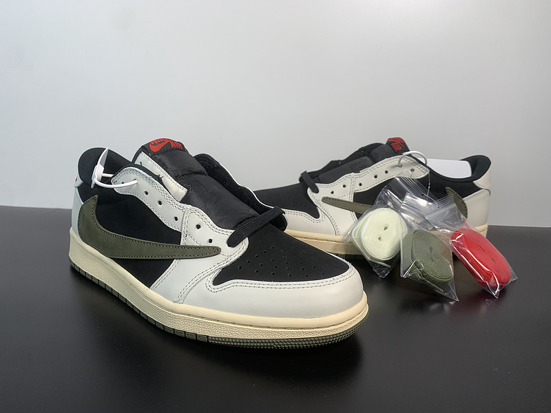 Travis Scott x AJ 1 Low OG “Olive”DZ4137-106