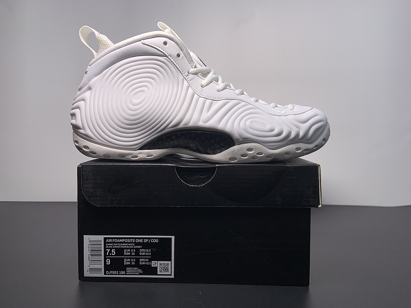 Air Foamposite One Comme des Garcons Homme Plus White DJ7952-100