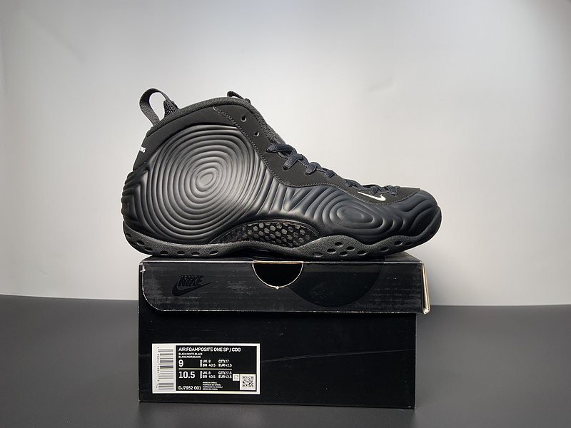 Air Foamposite One Comme des Garcons Homme Plus Black DJ7952-001