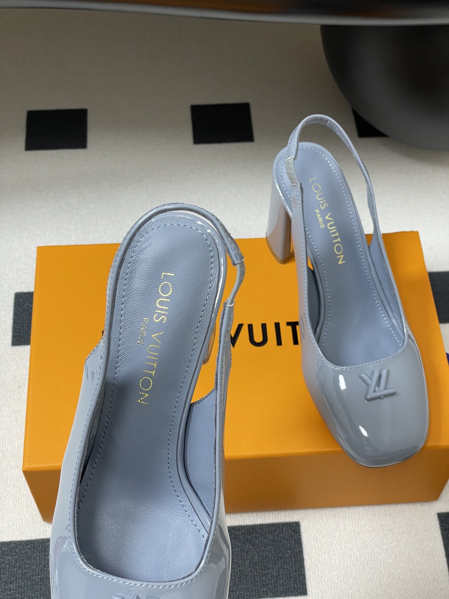 LV 2025SS Swing Mary Jane Heels-8.5CM(EU35-41)