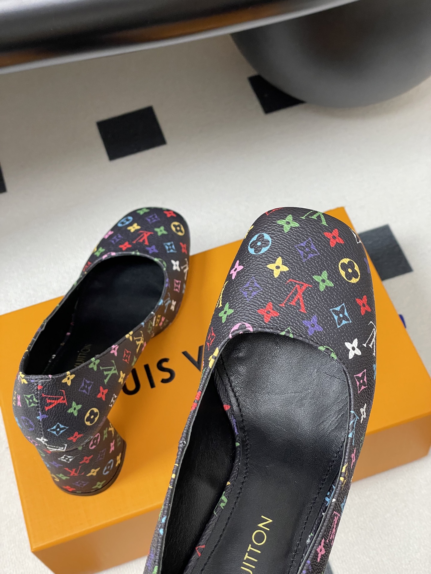 Louis Vuitton 2025SS Swing Mary Jane Heels-8.5CM(EU35-41)