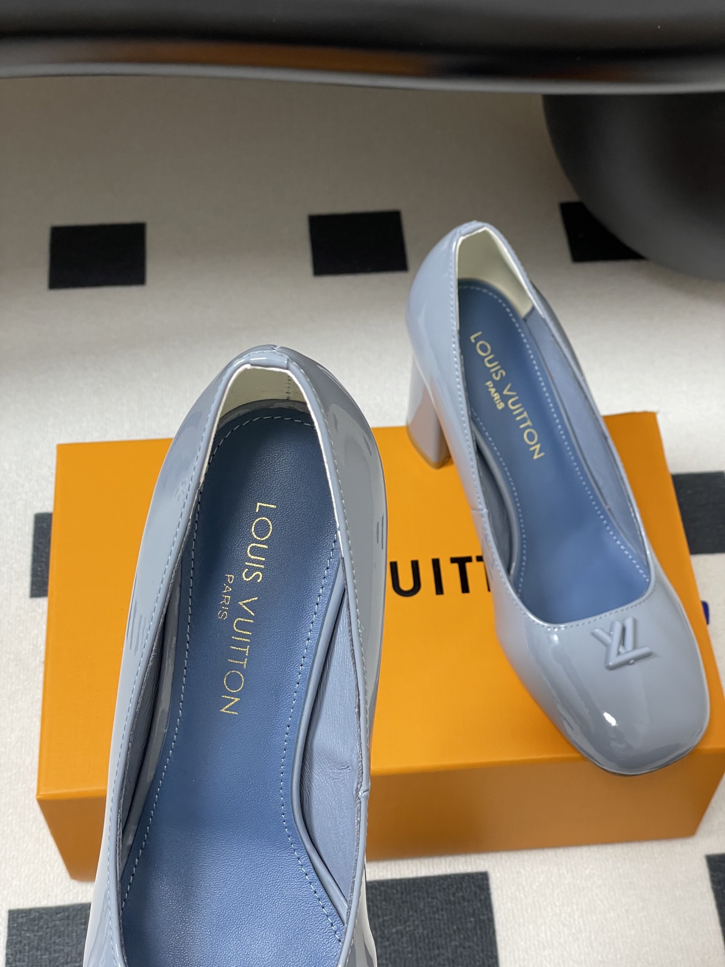 LV 2025SS Swing Mary Jane Heels-8.5CM(EU35-41)