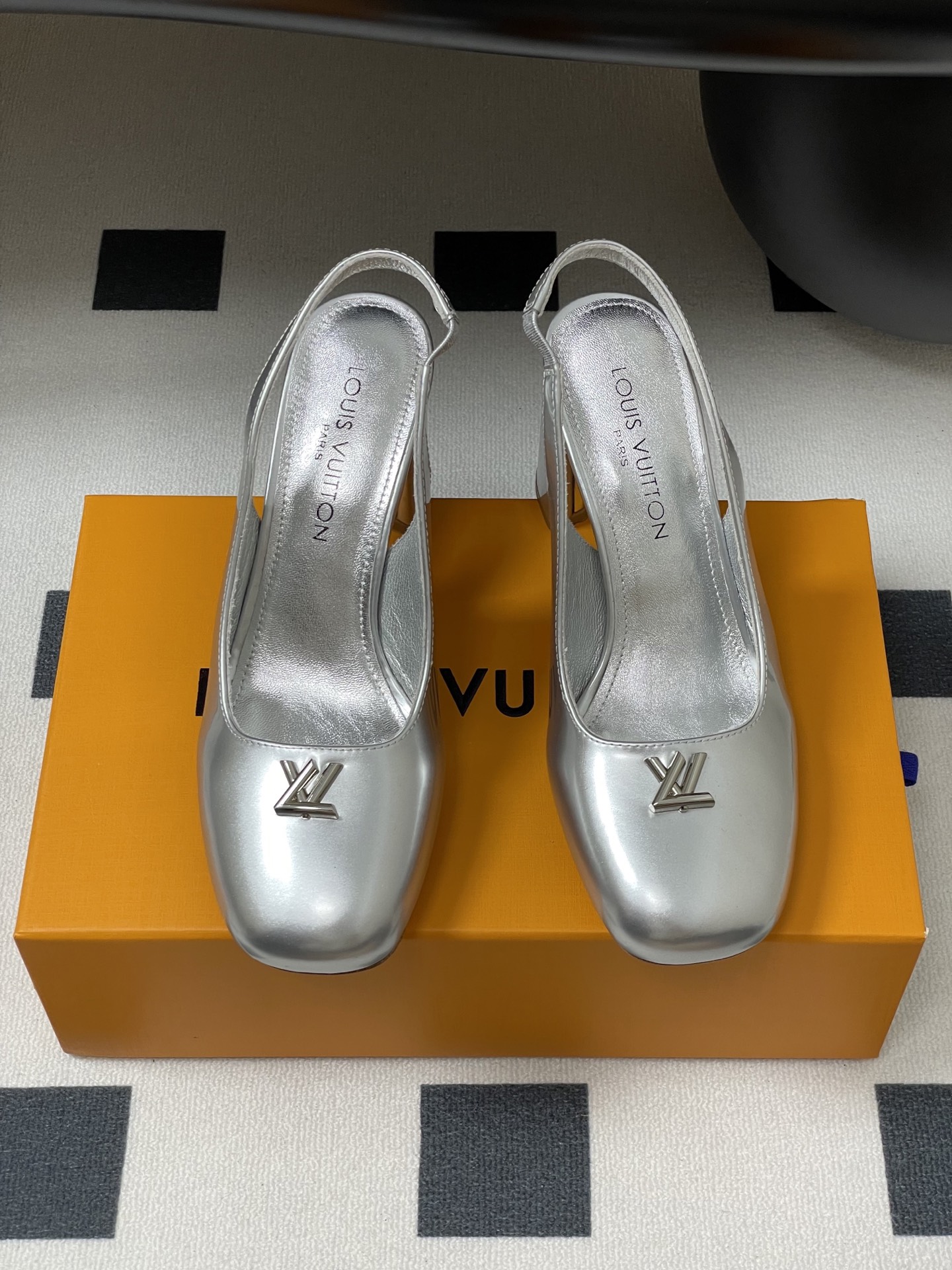 LV 2025SS Swing Mary Jane Heels-8.5CM(EU35-41)