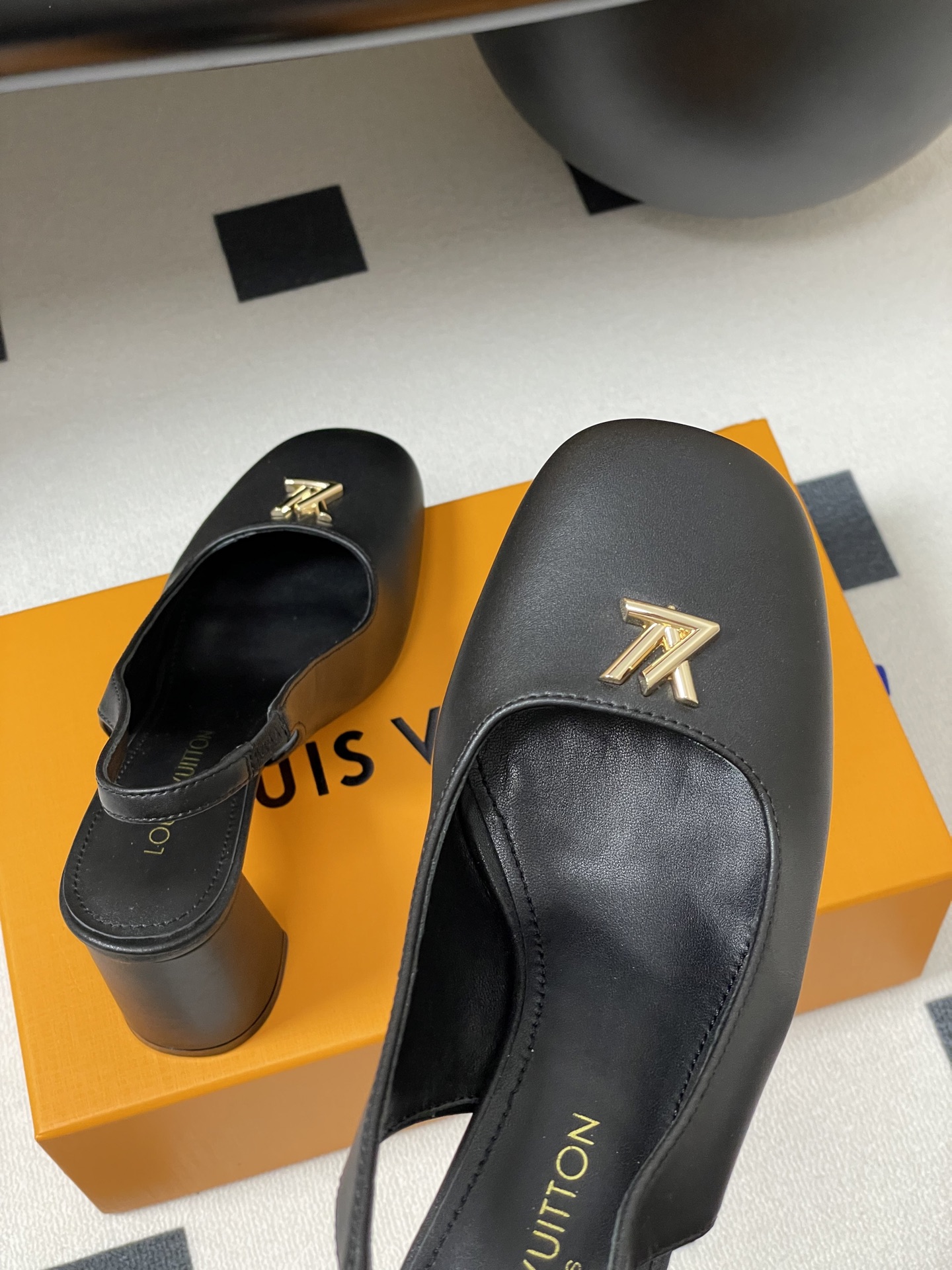 LV 2025SS Swing Mary Jane Heels-8.5CM(EU35-41)