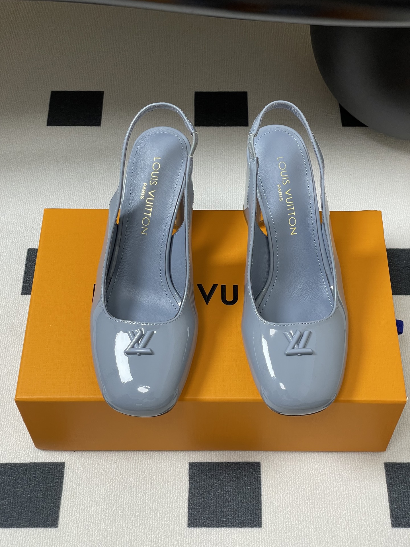 LV 2025SS Swing Mary Jane Heels-8.5CM(EU35-41)