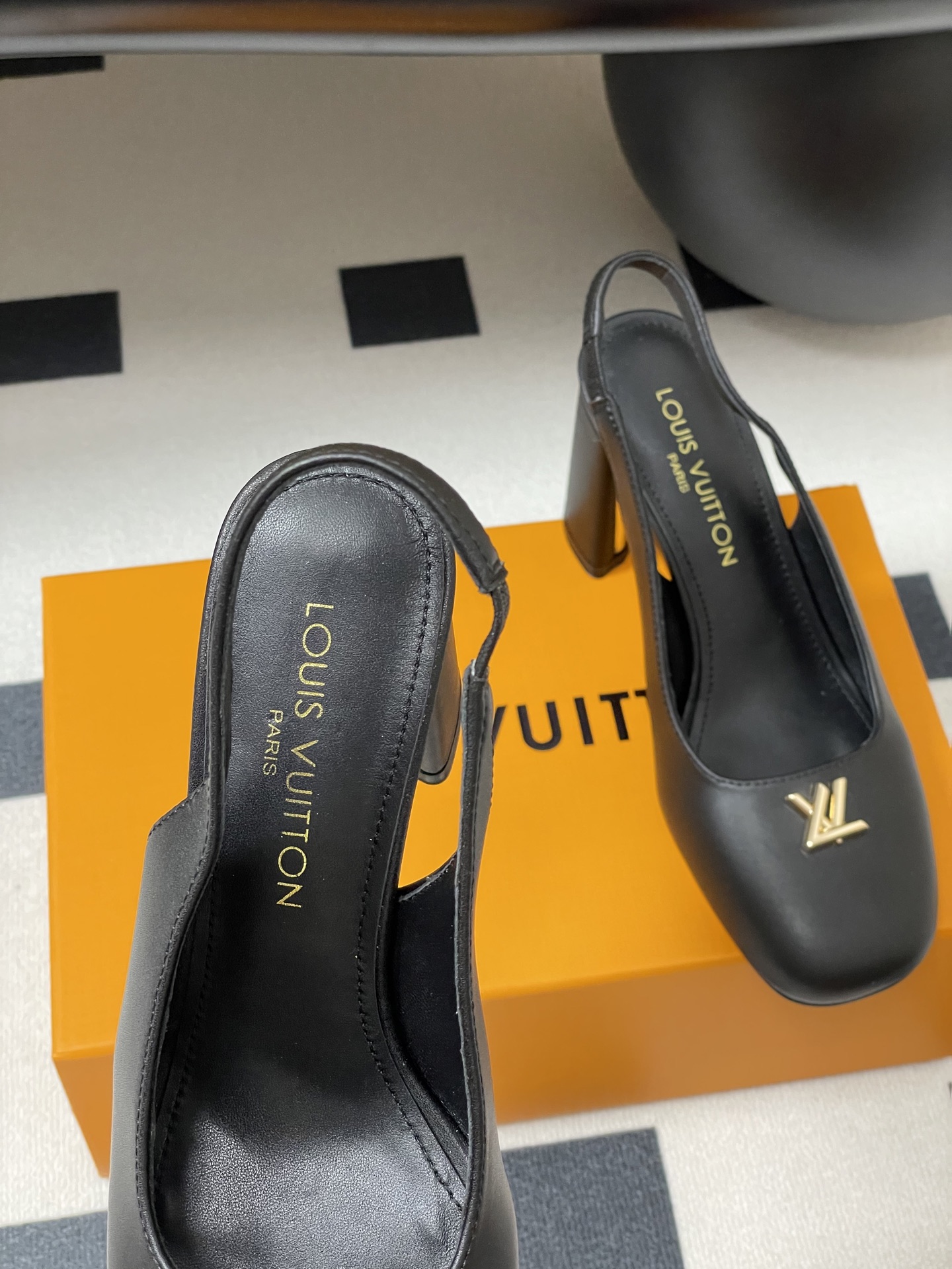 LV 2025SS Swing Mary Jane Heels-8.5CM(EU35-41)